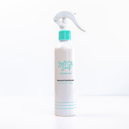 Patchouli Sandalwood Shower Oil